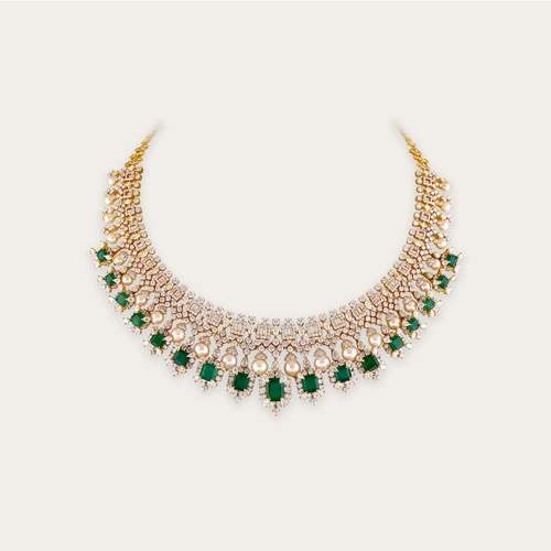 diamond necklace kirtilal