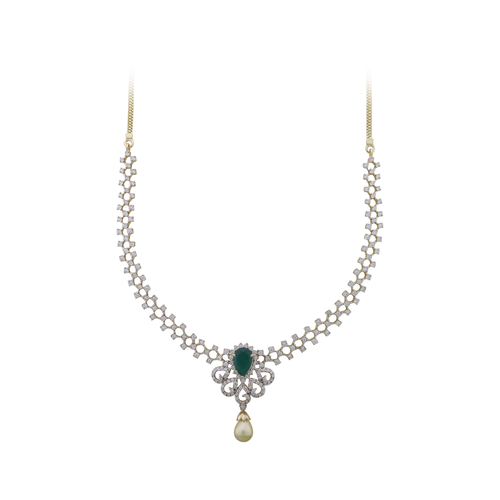 kirtilal diamond necklace with price