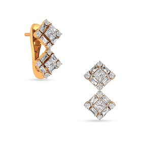 kirtilal jewellers diamond earrings