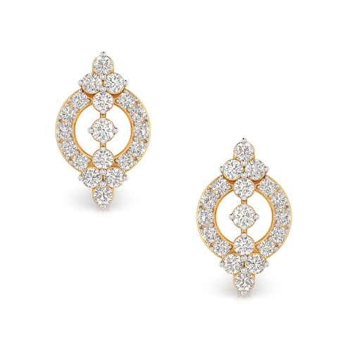 Diamond studs deals in kirtilal kalidas