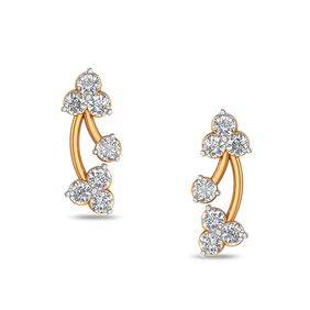 diamond earrings kirtilal